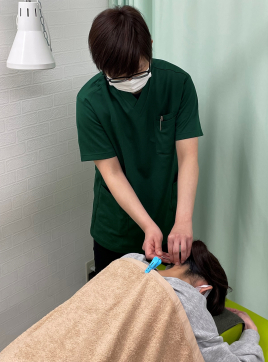 メニュー：《眼精疲労改善》鍼灸治療 イメージ